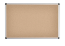 [pizcor9060] Cartelera de corcho Bi-Office con marco de aluminio 60 x 90 cm