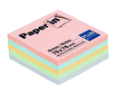 [pos654p] Notas adhesivas Plus Office 300 hojas pastel 7.5 x 7.5 cm