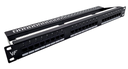 [VF-PP-CAT5EUTP24PLED] VF-PATCHERA CAT5E 24 BOCAS (INC ORG TRASERO) CON LED