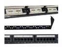 [162487] Patchera 24 P. 1U Cat 6 / Con organizador