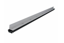 [801395] Motor / Cremallera de Aluminio | 1Mt | Dientes de ABS