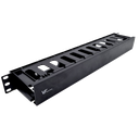 [VF-CM-KXD1S] VF-Organizador 1U Plastico (con tapa negro)