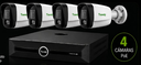 [KITAKCM01] KIT Camaras PoE x 4 y NVR